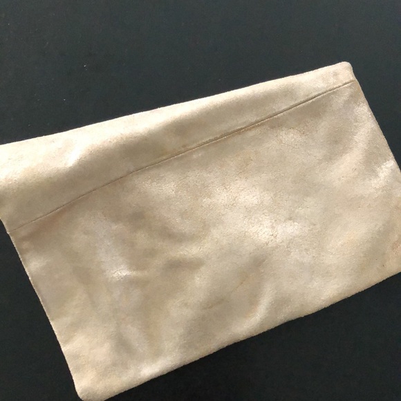 Gap leather fold over clutch purse - Picture 4 of 5